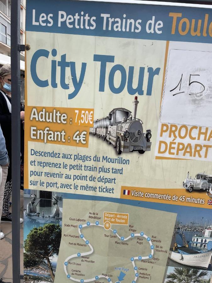 Appartement Mignon Calme Douillet Ascenseur Clim Etage Eleve Proche Parking Et Toutes Commodites Au Coeur Du Toulon Historique Ngoại thất bức ảnh